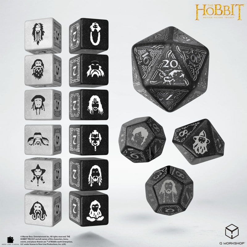 The Hobbit TCG Dice Set of 16 Umbral Hollow 5907699498840