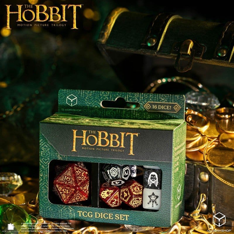 The Hobbit TCG Dice Set of 16 Ember Hearth 5907699498857