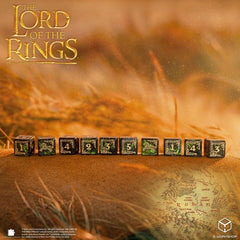 The Lord of the Rings: 10 D6 Dice Set Rohan 5907699498888