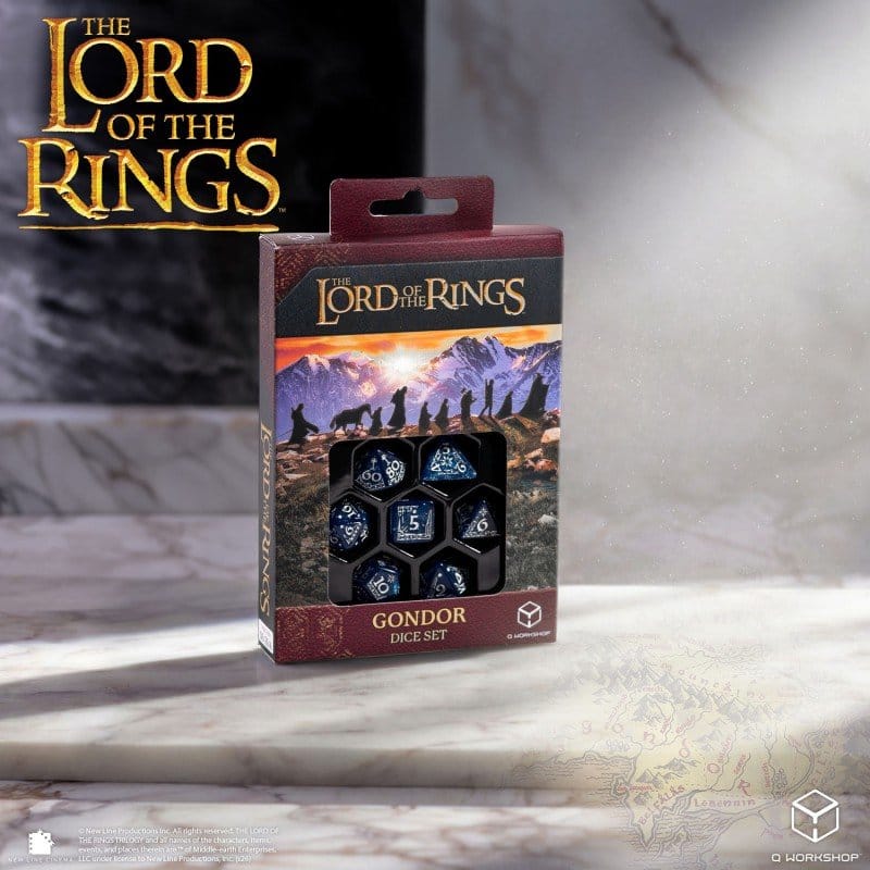 The Lord of the Rings Dice Set of 7 Gondor 5907699498895