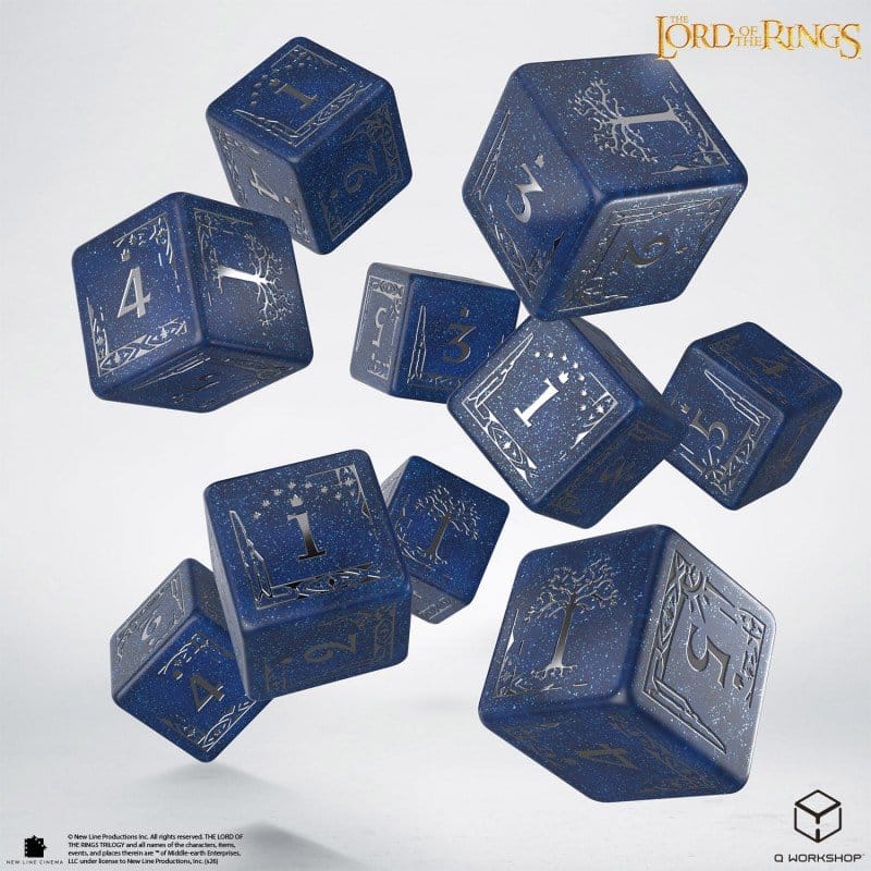The Lord of the Rings: 10 D6 Dice Set Gondor 5907699498901