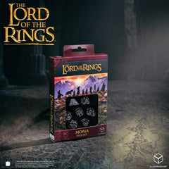The Lord of the Rings Dice Set of 7 Moria (Glow in the Dark) 5907699498918