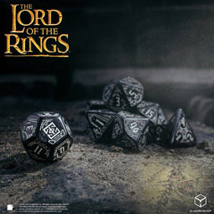 The Lord of the Rings Dice Set of 7 Moria (Glow in the Dark) 5907699498918