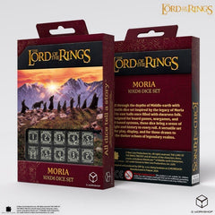 The Lord of the Rings: 10 D6 Dice Set Moria (Glow in the dark) 5907699498925