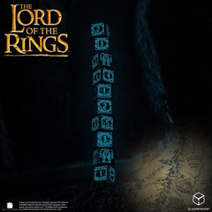 The Lord of the Rings: 10 D6 Dice Set Moria (Glow in the dark) 5907699498925
