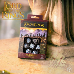 The Lord of the Rings Dice Set of 7 Rivendell (Stone) 5907699498932
