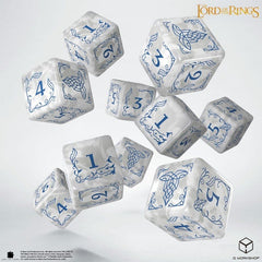 The Lord of the Rings: 10 D6 Dice Set Rivendell (Stone) 5907699498949