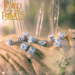 The Lord of the Rings: 10 D6 Dice Set Rivendell (Stone) 5907699498949