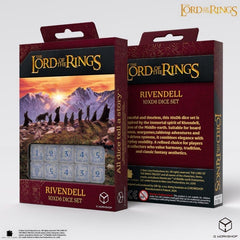 The Lord of the Rings: 10 D6 Dice Set Rivendell (Stone) 5907699498949