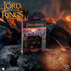 The Lord of the Rings Dice Set of 7 Mordor 5907699498956