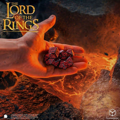 The Lord of the Rings Dice Set of 7 Mordor 5907699498956
