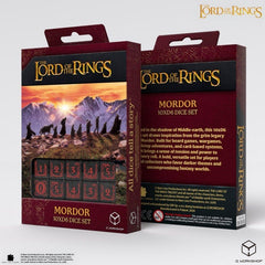 The Lord of the Rings: 10 D6 Dice Set Mordor 5907699498963
