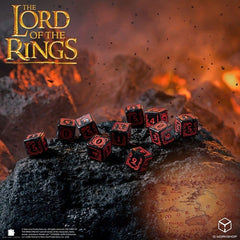 The Lord of the Rings: 10 D6 Dice Set Mordor 5907699498963
