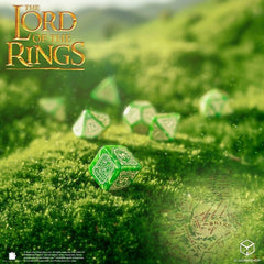 The Lord of the Rings Dice Set of 7 Shire 5907699498970