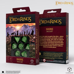 The Lord of the Rings Dice Set of 7 Shire 5907699498970