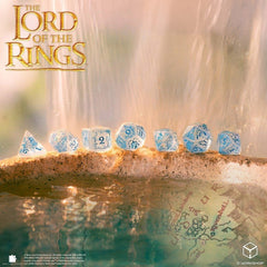 The Lord of the Rings Dice Set of 7 Rivendell (Water) 5907699499120