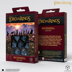 The Lord of the Rings Dice Set of 7 Rivendell (Water) 5907699499120