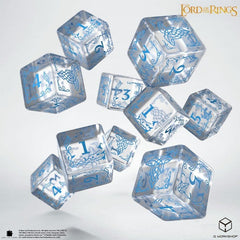 The Lord of the Rings: 10 D6 Dice Set Rivendell (Water) 5907699499137