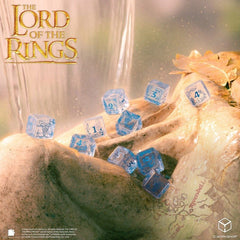 The Lord of the Rings: 10 D6 Dice Set Rivendell (Water) 5907699499137