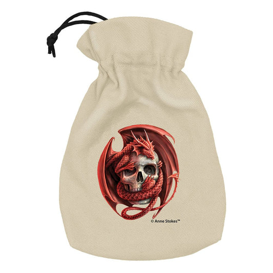 Anne Stokes Dice Pouch Skull Embrace 5907699497829