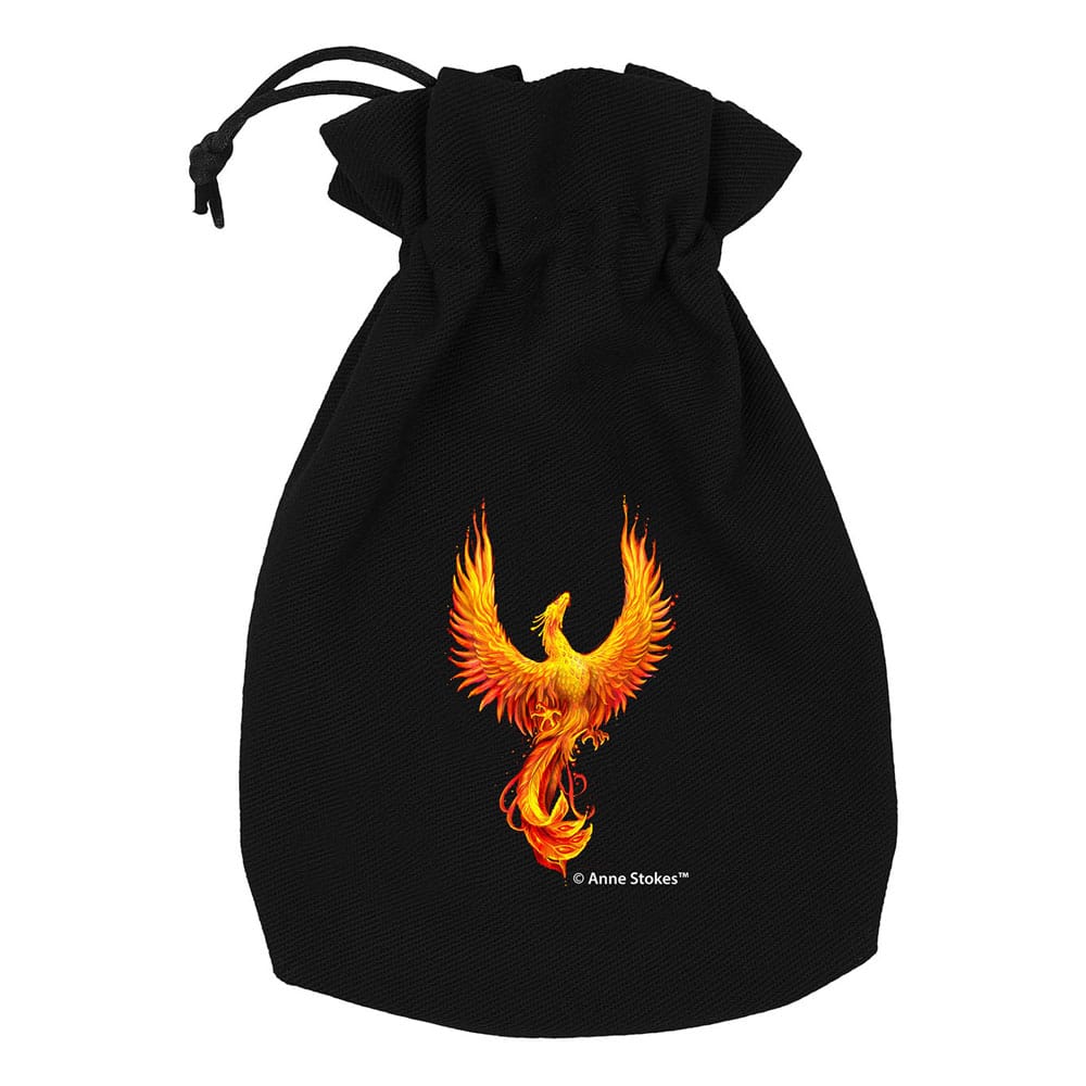 Anne Stokes Dice Pouch Phoenix 5907699497836