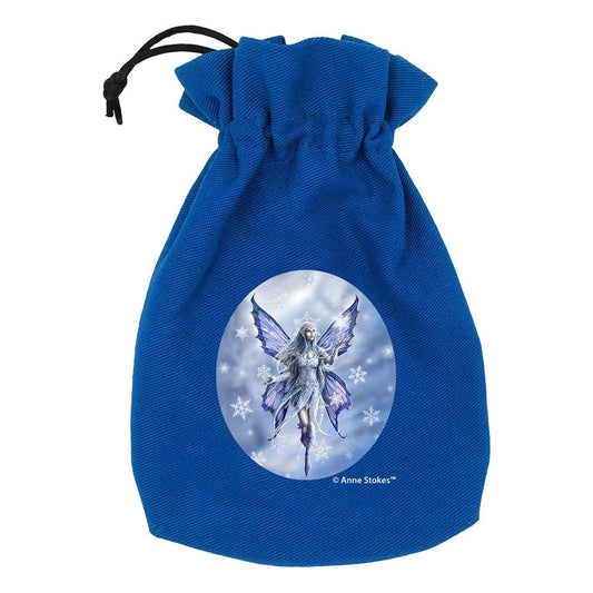 Anne Stokes Dice Pouch Snow Fairy 5907699497843