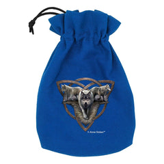 Anne Stokes Dice Pouch Wolf Trio 5907699497867
