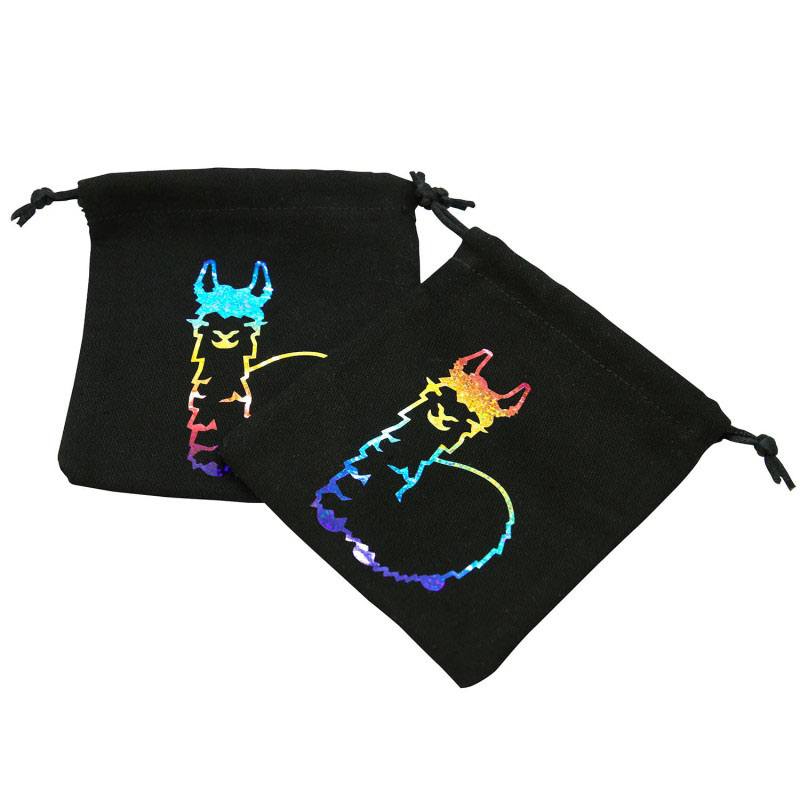 Fabulous Llama Dice Bag Rainbow 5907699495887