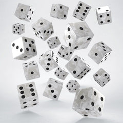 Q Workshop Dice Set Full Pack D6 Pearl (20) 5907699498437