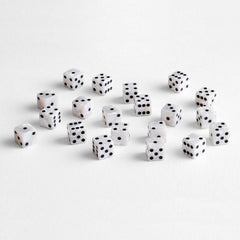 Q Workshop Dice Set Full Pack D6 Pearl (20) 5907699498437