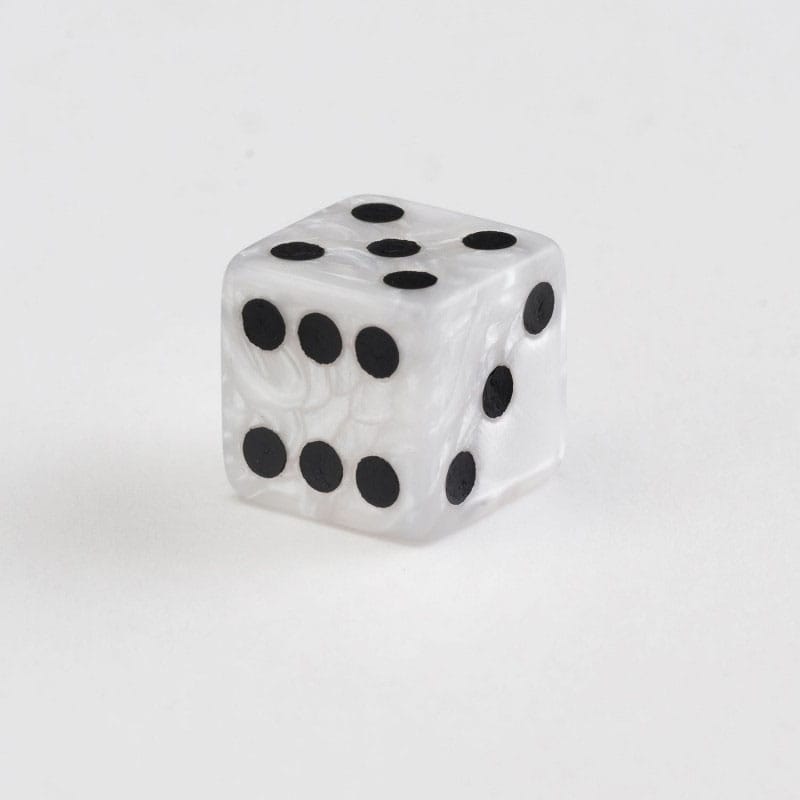 Q Workshop Dice Set Full Pack D6 Pearl (20) 5907699498437