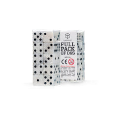 Q Workshop Dice Set Full Pack D6 Pearl (20) 5907699498437