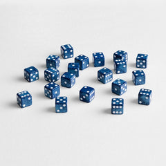 Q Workshop Dice Set Full Pack D6 Cobalt (20) 5907699498451