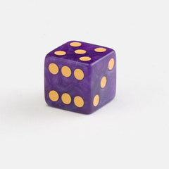 Q Workshop Dice Set Full Pack D6 Shimmering Purple (20) 5907699498468