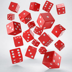 Q Workshop Dice Set Full Pack D6 Red (20) 5907699498475
