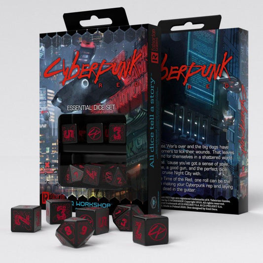 Cyberpunk Edition Dice Set Night City Essential (6) 5907699495719