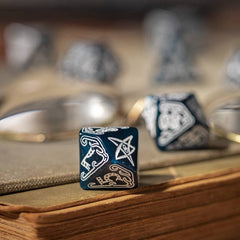 Call of Cthulhu Dice Set Abyssal & White (7) 5907699495979