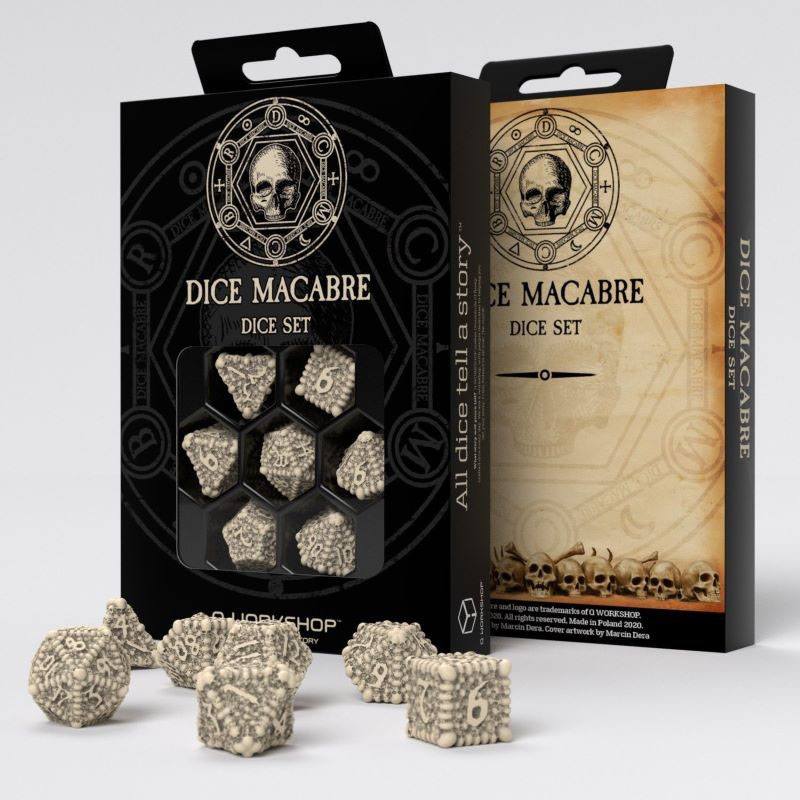 Dice Macabre Dice Set Power of the Underworld (7) 5907699495993