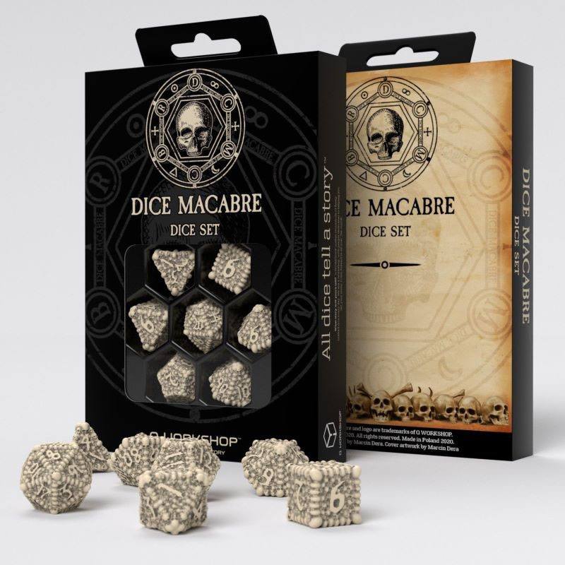 Dice Macabre Dice Set Power of the Underworld 5907699495993