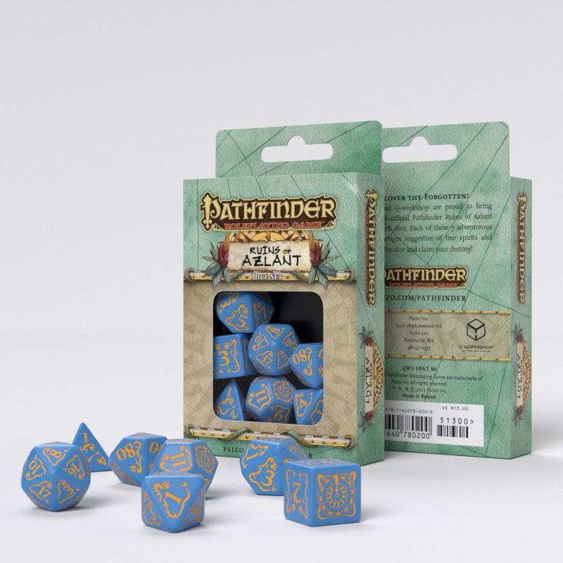 Pathfinder Dice Set Ruins of Azlant (7) 5907699493555