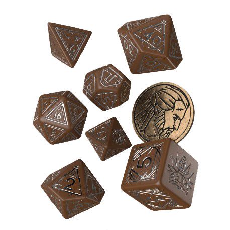 The Witcher Dice Set Geralt Roach's Companion (7) 5907699496082