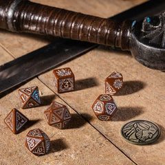 The Witcher Dice Set Geralt Roach's Companion (7) 5907699496082