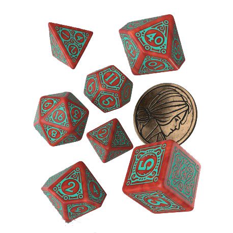 The Witcher Dice Set Triss Merigold the Fearless (7) 5907699496358