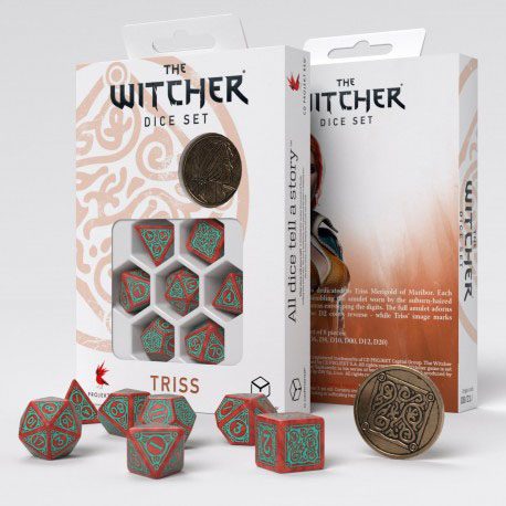 The Witcher Dice Set Triss Merigold the Fearless (7) 5907699496358