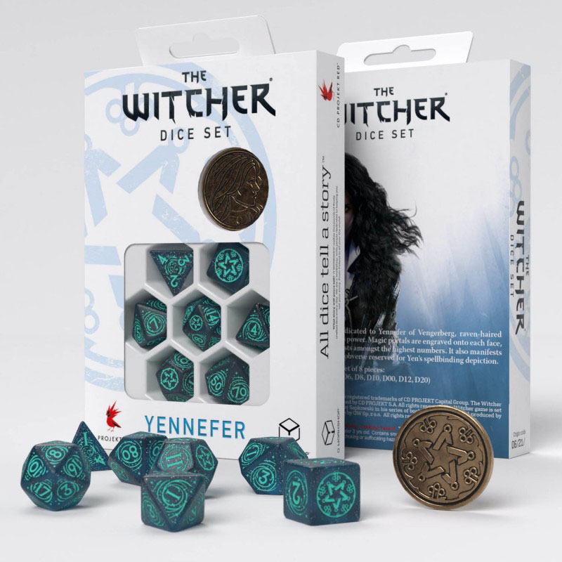 The Witcher Dice Set Yennefer Sorceress Supre 5907699496075