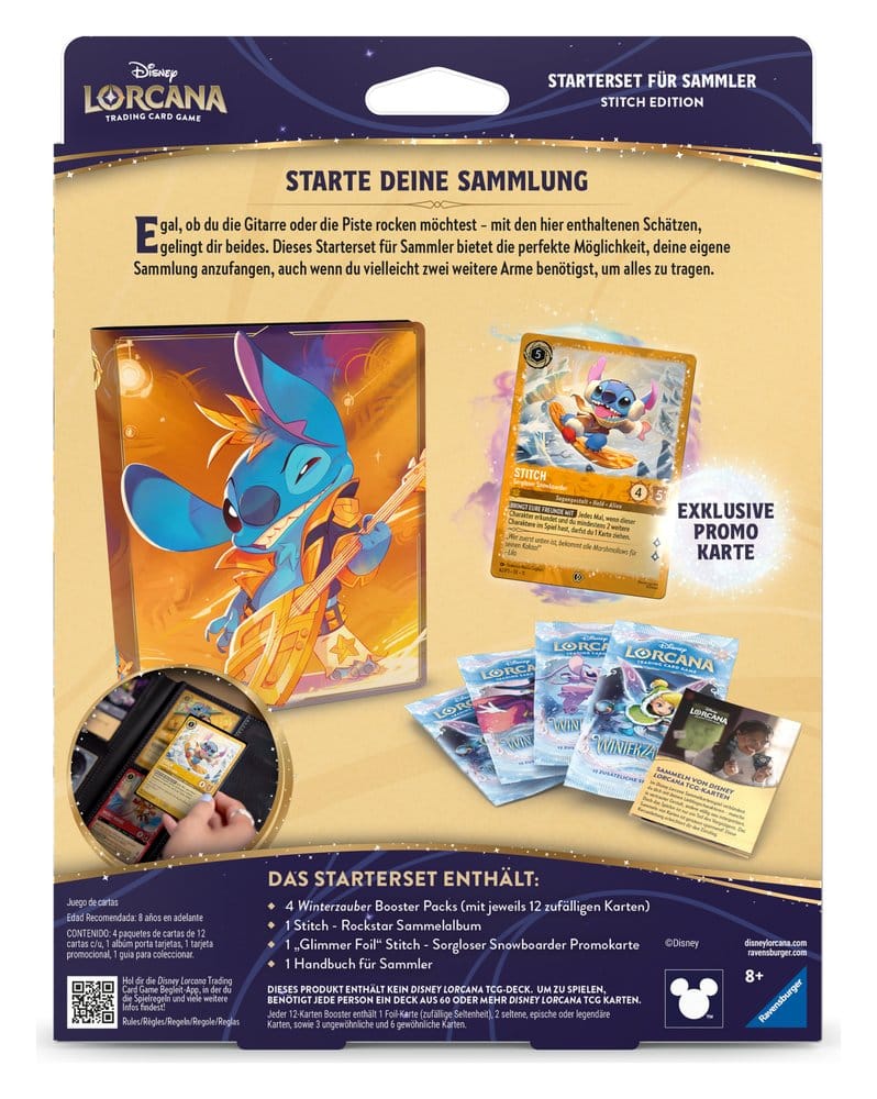 Disney Lorcana TCG Collection Starter Set Stitch Edition *German Edition* 4050368900289