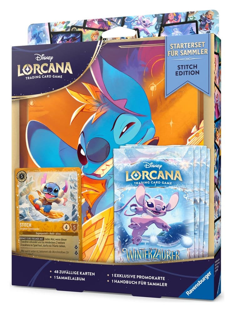 Disney Lorcana TCG Collection Starter Set Stitch Edition *German Edition* 4050368900289