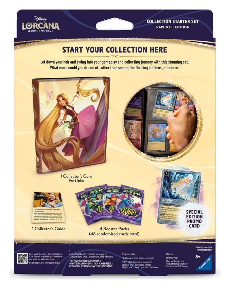 Disney Lorcana TCG Collector's Starter Set Rapunzel Edition *English Version* 4050368900326