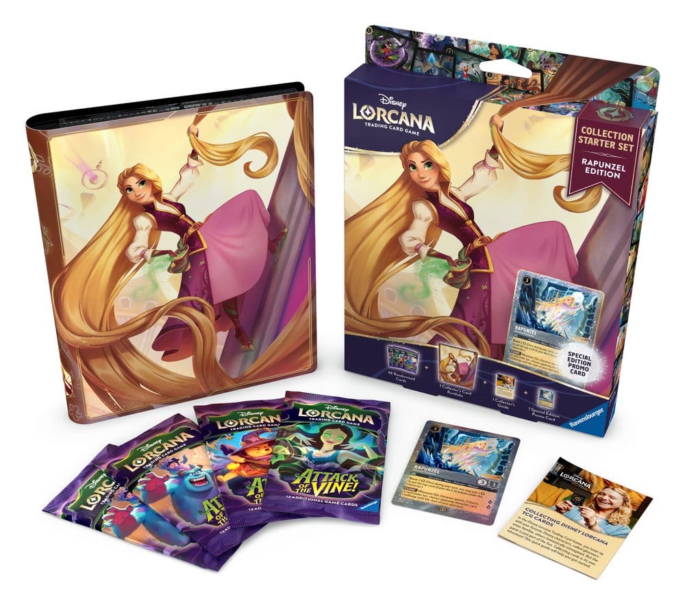 Disney Lorcana TCG Collector's Starter Set Rapunzel Edition *English Version* 4050368900326