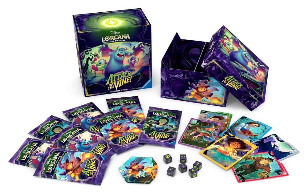 Disney Lorcana TCG Attack of the Vine Illumineer's Trove *English Version* 4050368900609